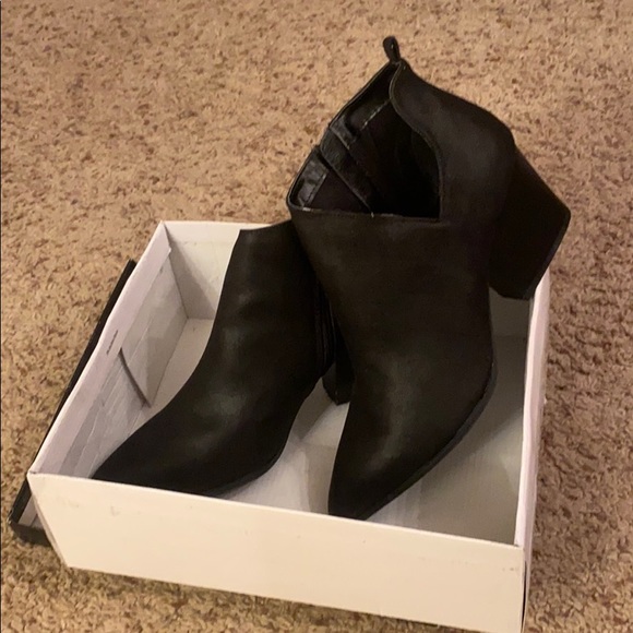 New Black Qupid Nava Booties womens size 9 - Picture 2 of 4